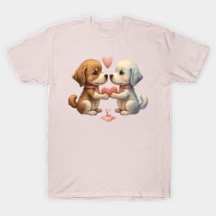 Dog valentin T-Shirt